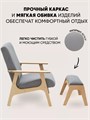 Кресло мягкое для отдыха пуфик для ног 3933943DC