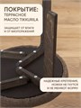 Стул для кухни со спинкой мягкий деревянный 3934558DC