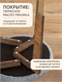 Стул для кухни со спинкой мягкий деревянный 3934555DC