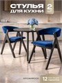 Стулья для кухни 2 шт мягкие со спинкой стул кресло 3934634DC